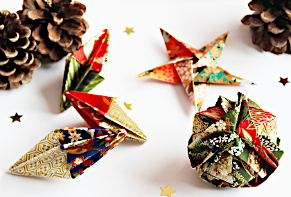 Origami_Kurs_Weihnachtliche_Ornamente