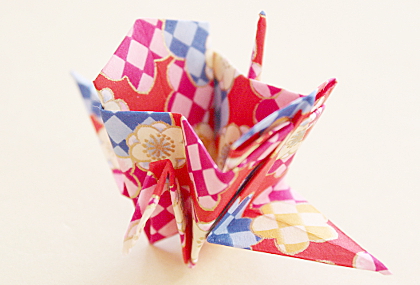 Origami, Kranich-Box