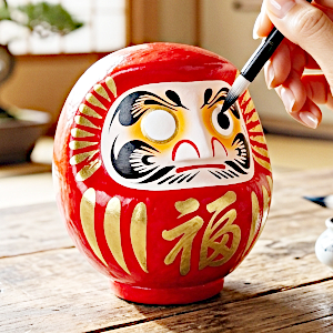 Daruma 9cm, rot