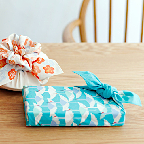 Furoshiki Tuch 48cm, roter Fuji