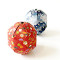Bunter Stapel japanisches Washi-Origami-Papier.