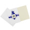 Japanische Grusskarte, Kanji Gratulation mit Origami Kranich