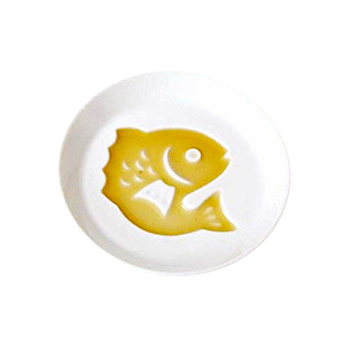 Sojasauce Schale mit 3D Fisch Muster